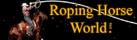 Roping Horse World